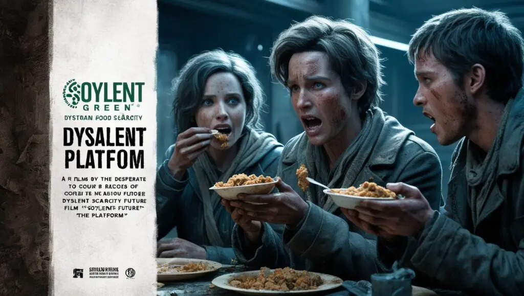 Food Scarcity and Consumption in Dystopian Films: Lessons from Soylent Green and The Platform